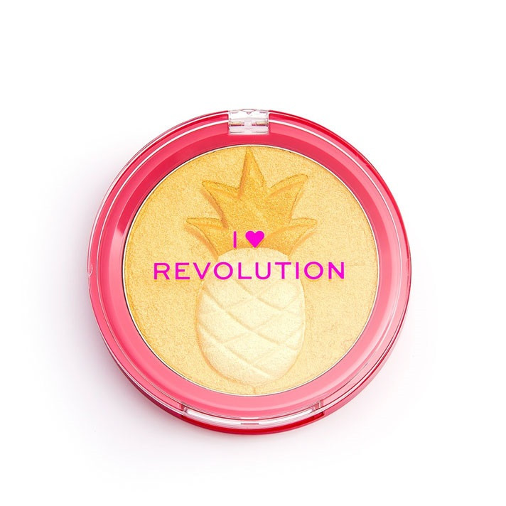 Makeup Revolution Iluminator I Heart Revolution Fruity (Gramaj: 9,1 g, CULOARE: Pineapple, Concentratie: Iluminator)