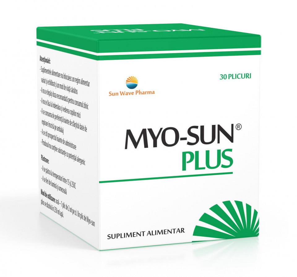 Myo-Sun Plus Sun Wave Pharma 30 plicuri