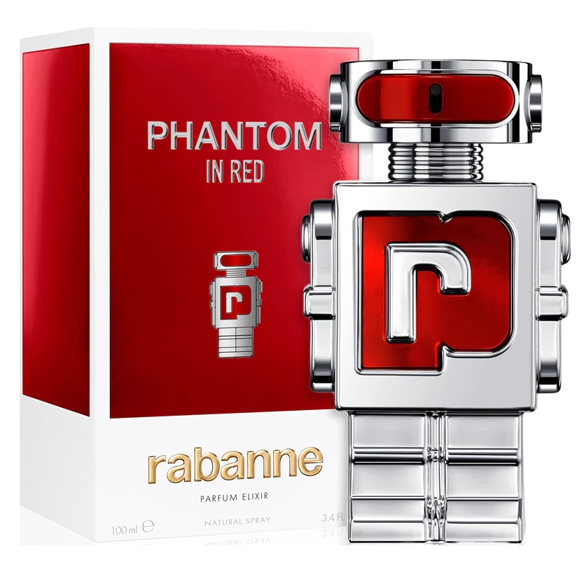 Paco Rabanne Phantom in Red Elixir, Parfum, Barbati (Gramaj: 100 ml)