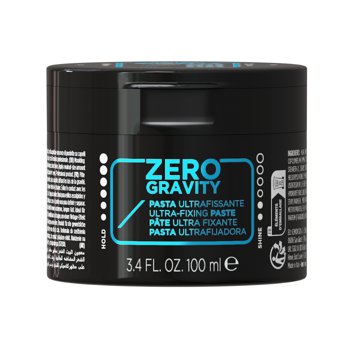 Pasta de modelare cu fixare ultra-puternica Kemon Style Zero Gravity, 100 ml