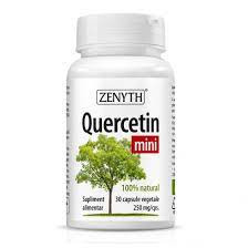 Quercetin mini, 30 capsule vegetale, 250mg, Zenyth (Concentratie: 250 mg)