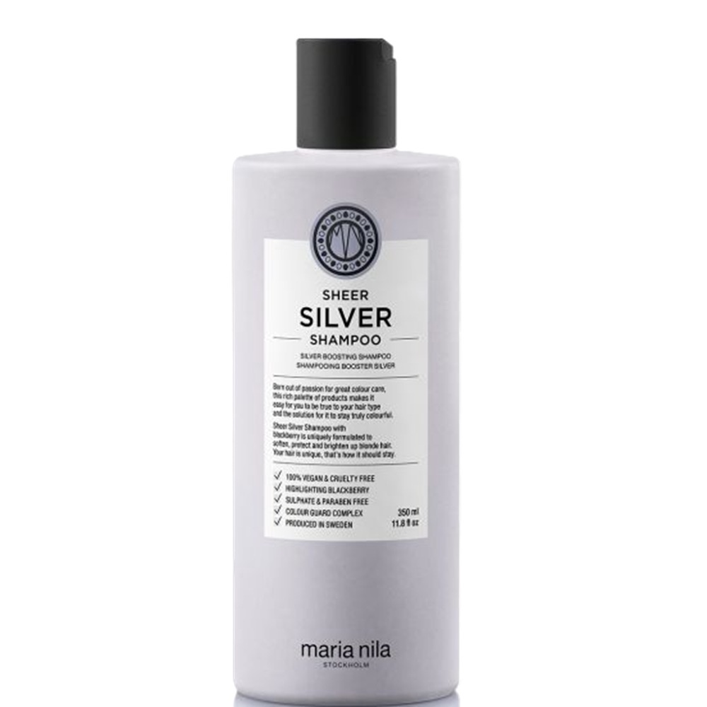Sampon pentru par blond Sheer Silver Maria Nila (Gramaj: 350 ml)