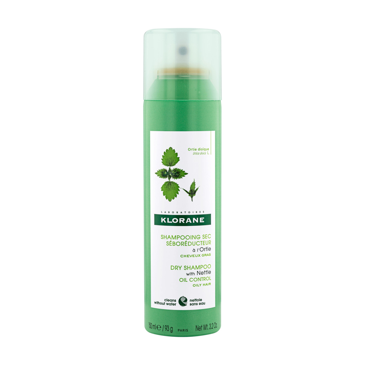 Șampon uscat cu extract de urzică, Klorane (Concentratie: Sampon, Gramaj: 150 ml)