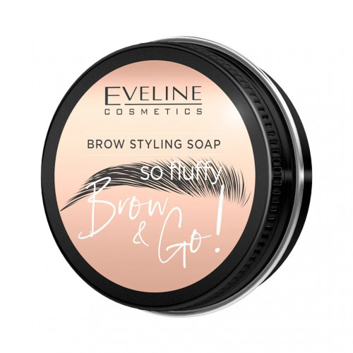 Sapun de fixare si ingrijire a sprancenelor Eveline Cosmetics, Brow&Go