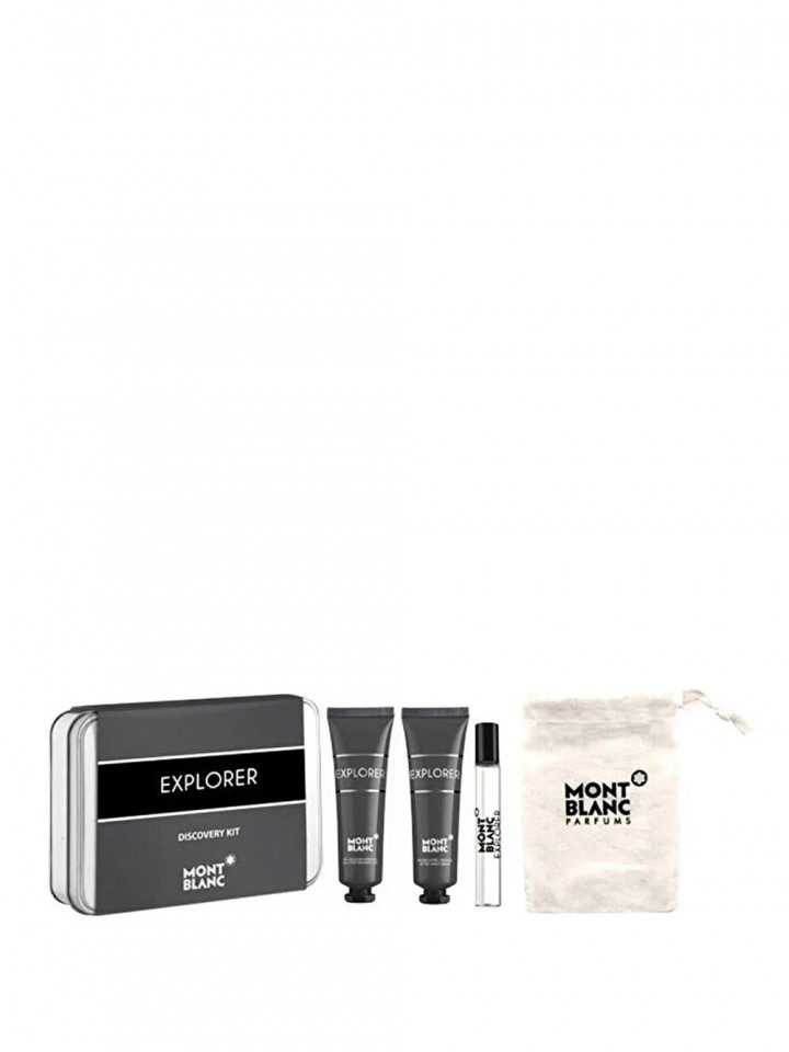 Set Cadou Mont Blanc Explorer, Apa de Parfum, Barbati (Continut set: 7.5 ml Apa de Parfum + 30 ml Af