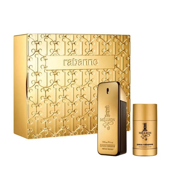 Set Cadou Paco Rabanne 1 Million Apa de Toaleta Barbati, 100 ml + Deodorant stick, 75 ml