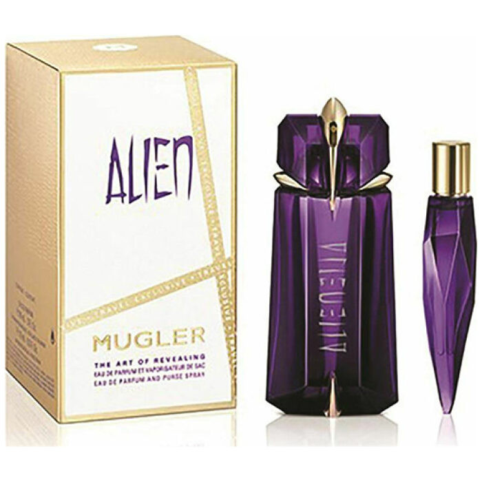 Set Cadou Thierry Mugler Alien, Apa de Parfum, Femei (Continut set: 90 ml Apa de Parfum + 10 ml Apa 