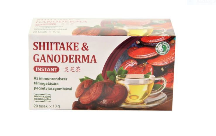 Shiitake si Ganoderma Ceai Instant Dr. Chen Patika Mixt Com 20 plicuri