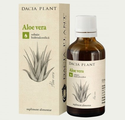 Tinctura de Aloe Dacia Plant 50 ml