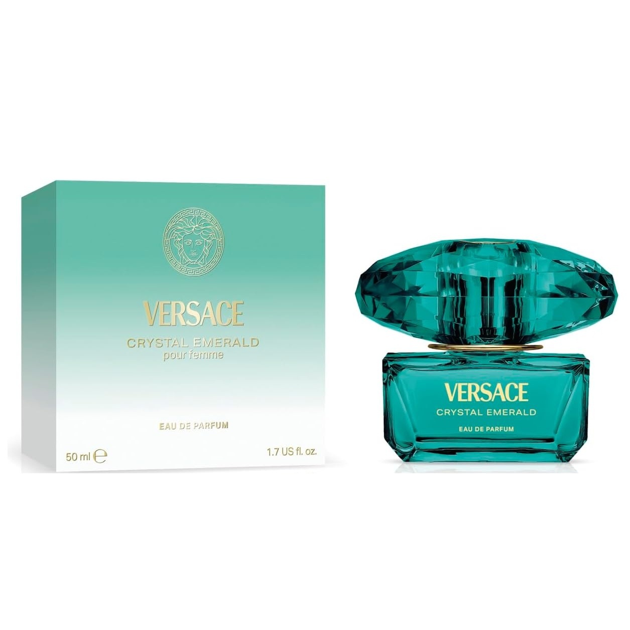 Versace Crystal Emerald, Apa de Parfum, Femei (Gramaj: 50 ml)