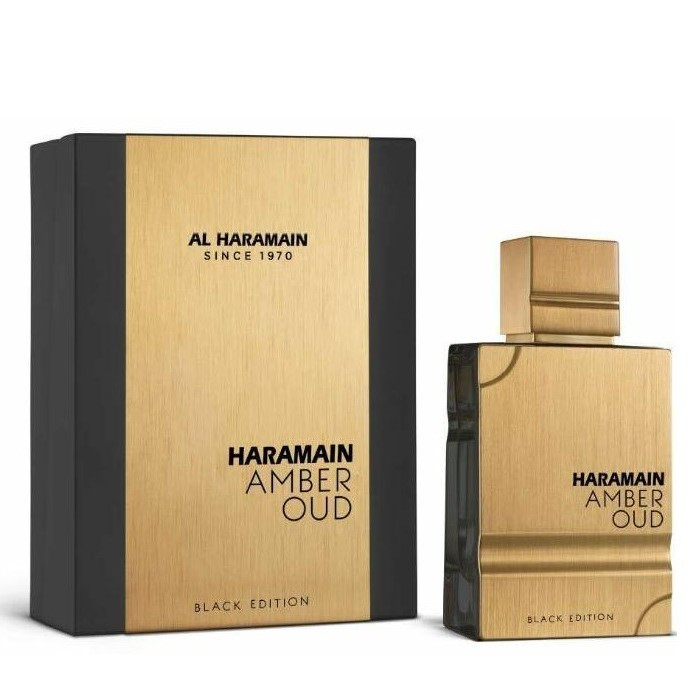 Al Haramain Amber Oud Black Edition Apa de Parfum, Unisex (Gramaj: 60 ml)