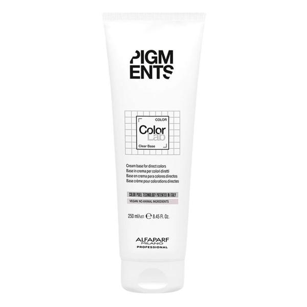 Alfaparf Milano Pigments Color Lab Clear Base, Bază Cremă Mixabilă pentru Colorare Directă, 250 ml