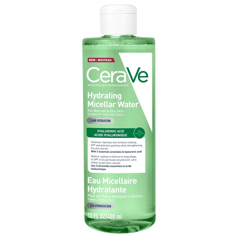 Apa micelara hidratanta pentru ten normal si uscat CeraVe, 400 ml