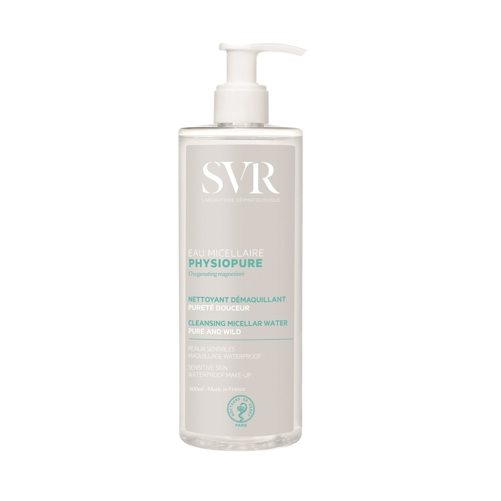 Apa micelara Physiopure SVR Laboratoires (Gramaj: 400 ml, Concentratie: Solutie micelara)