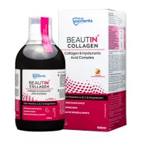 Beautin Collagen Myelements Isoplus 500 ml (Aroma: capsuni si vanilie)