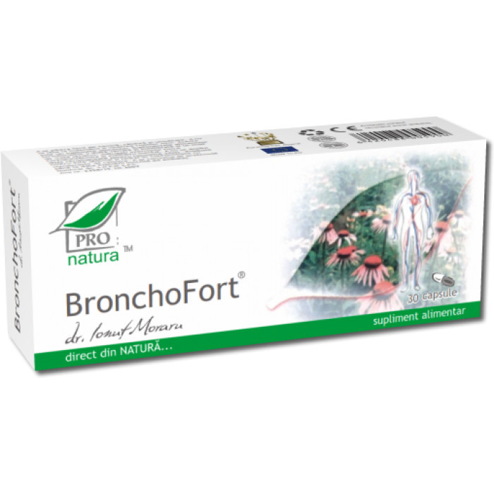 Bronchofort Laboratoarele Medica capsule (Ambalaj: 30 capsule, Concentratie: 310 mg)