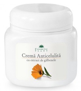 Crema anticelulitica cu extract de galbenele Cosmetic Plant (Concentratie: Crema, Gramaj: 500 ml)