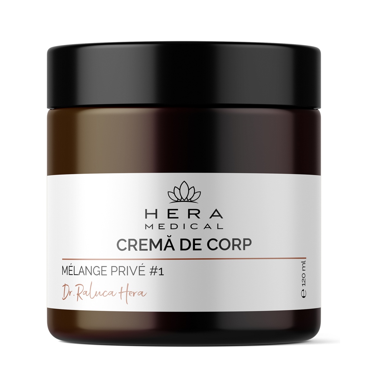 Crema de corp hidratanta si nutritiva BODY CREAM | MÉLANGE PRIVÉ #1, Hera Medical, 120 ml