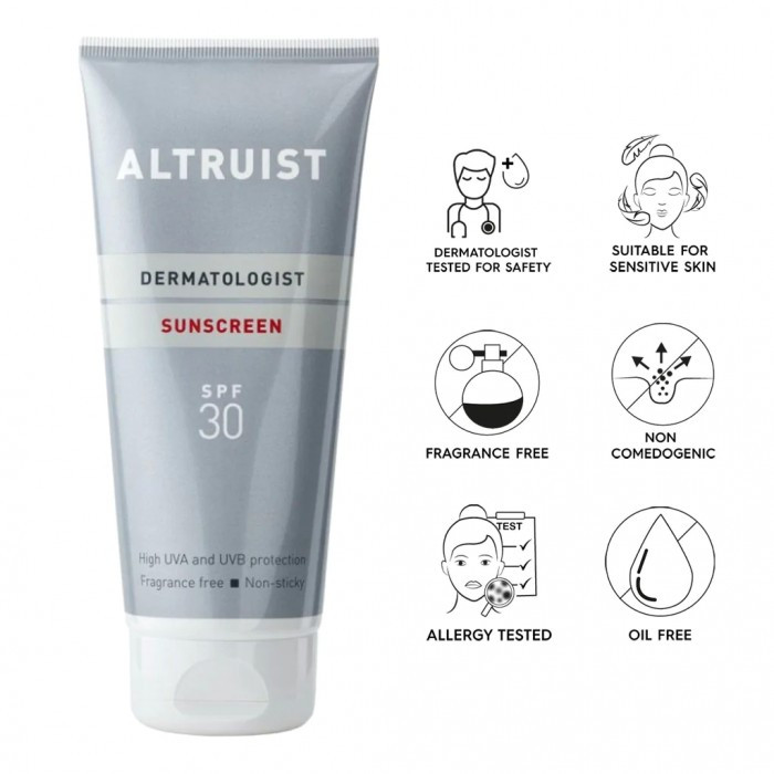 Crema hipoalergenica protectie solara Altruist Dermatologist Sunscreen SPF30, 200 ml - 2 | YEO