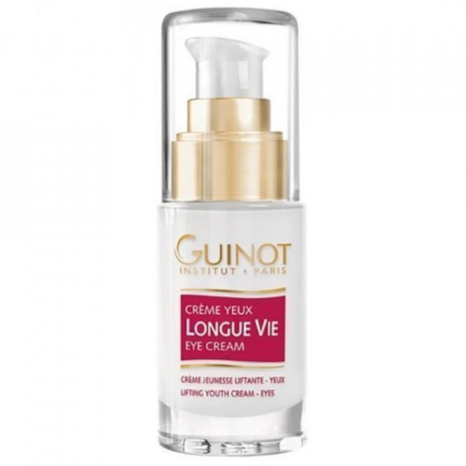 Crema pentru ochi cu efect de lifting Guinot Longue Vie Lifting Smoothing Eye Care, 15ml