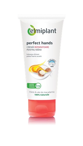 Crema Reparatoare Pentru Maini Perfect Hands Elmiplant (Concentratie: Crema de maini, Gramaj: 100 ml