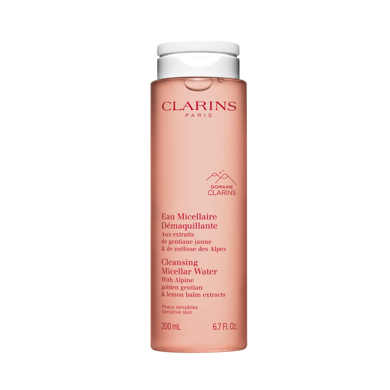 Demachiant pentru fata si indepartarea machiajului Clarins Cleansing Micellar Water, 200 ml
