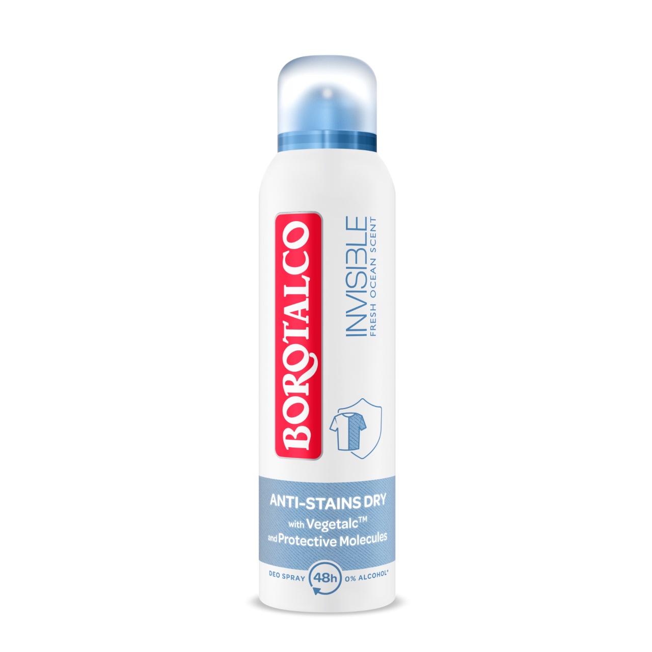 Deodorant spray antiperspirant Invisible Fresh Borotalco, 150 ml (Gramaj: 150 ml)