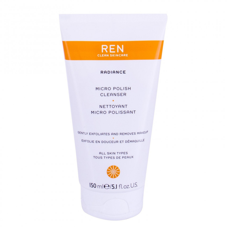 Exfoliant facial Micro Polish Cleanser, REN (Concentratie: Exfoliant, Gramaj: 150 ml)