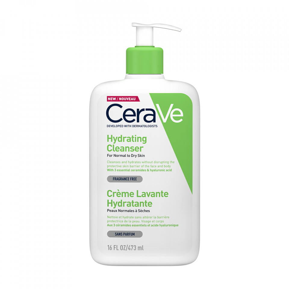 Gel de spalare hidratant Cerave pentru piele normal-uscata (Concentratie: Gel de curatare, Gramaj: 4