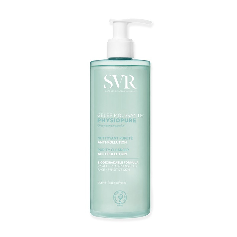 Gel spumant de curatare Physiopure SVR Laboratoires (Gramaj: 400 ml, Concentratie: Gel de curatare)