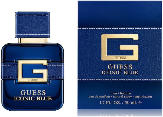 Guess Iconic Blue Apa de Parfum, Barbati (Gramaj: 50 ml)