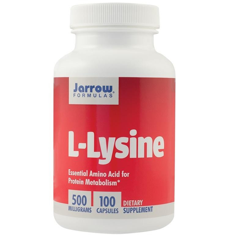 L-Lysine SECOM Jarrow Formulas 100 capsule (Concentratie: 500 mg)