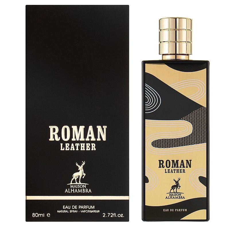 Leather, Maison Alhambra, Apa de Parfum Roman, Unisex, 80ml