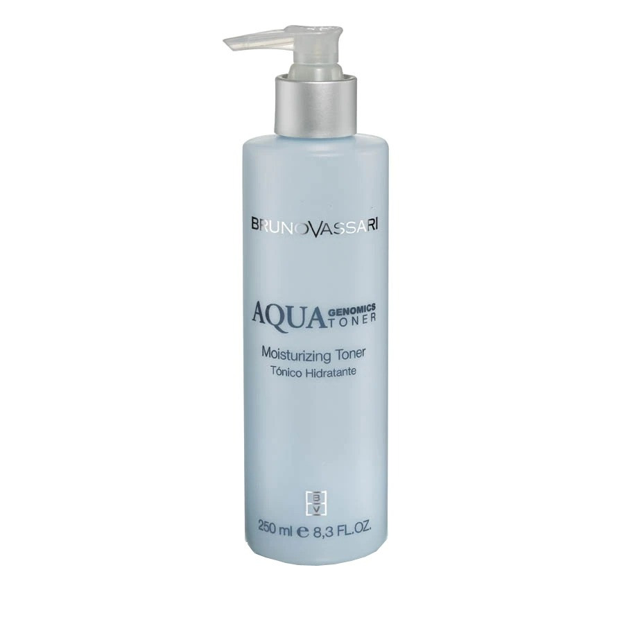 Lotiune de Curatare Hidratanta Bruno Vassari, Aqua Genomics, Acid Hialuronic, 250 ml