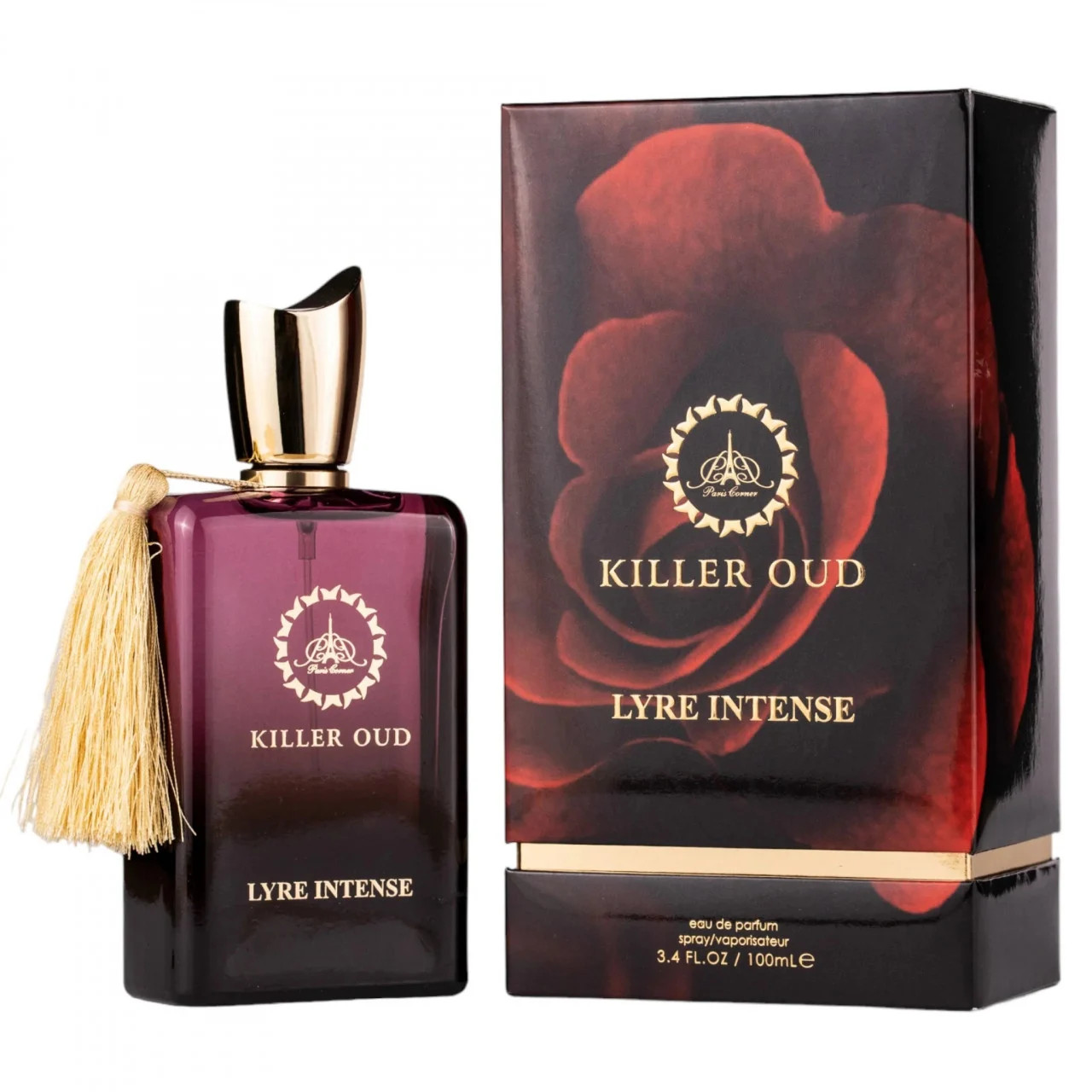 Lyre intense Killer Oud Paris Corner, Apa de Parfum, Unisex, 100 ml (Gramaj: 100 ml)