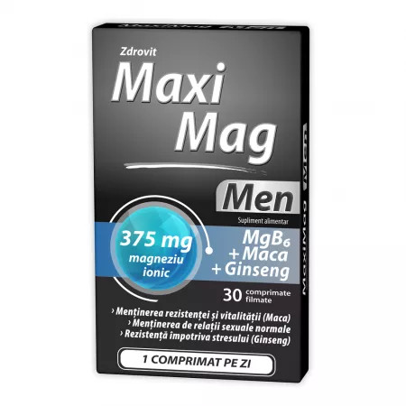 Maximag Men, 30 comprimate, Zdrovit