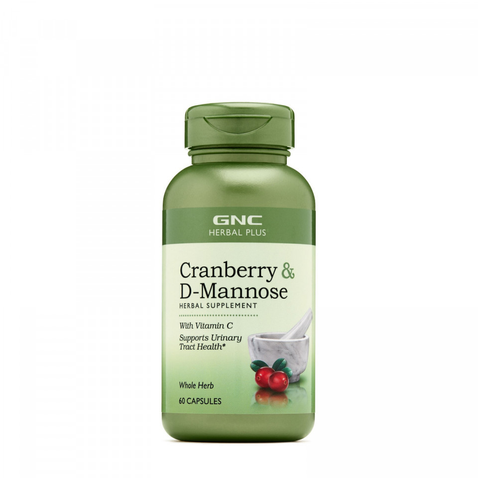 Merisor SI D-Manoza cu Vitamina C, 60 capsule, GNC