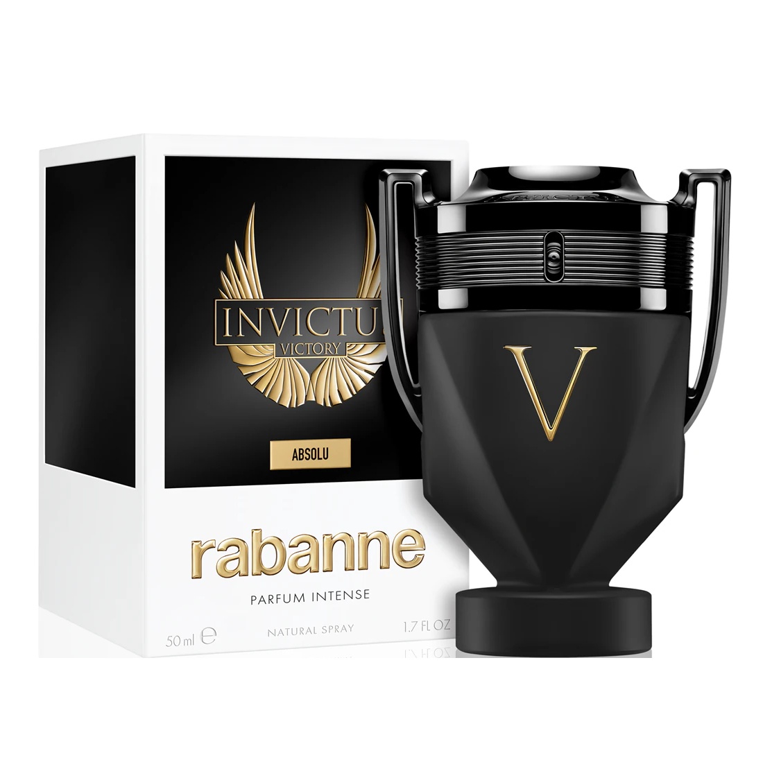 Paco Rabanne, Invictus Victory Absolu, Parfum Intense, Barbati (Gramaj: 50 ml)