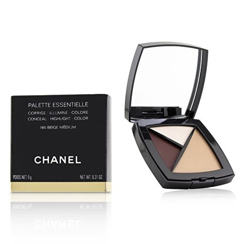 Paleta make-up Palette Essentielle Chanel 9g (Gramaj: 9 g, Culoare produse: 160 Beige Medium)