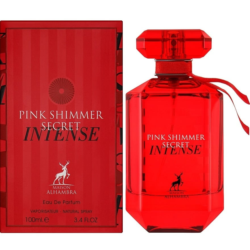 Pink Shimmer Secret Intense, Maison Alhambra, Apa de Parfum Femei, 100ml