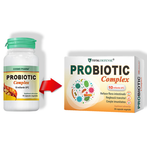 Probiotic Complex Cosmopharm 30 capsule (Concentratie: 30 capsule)