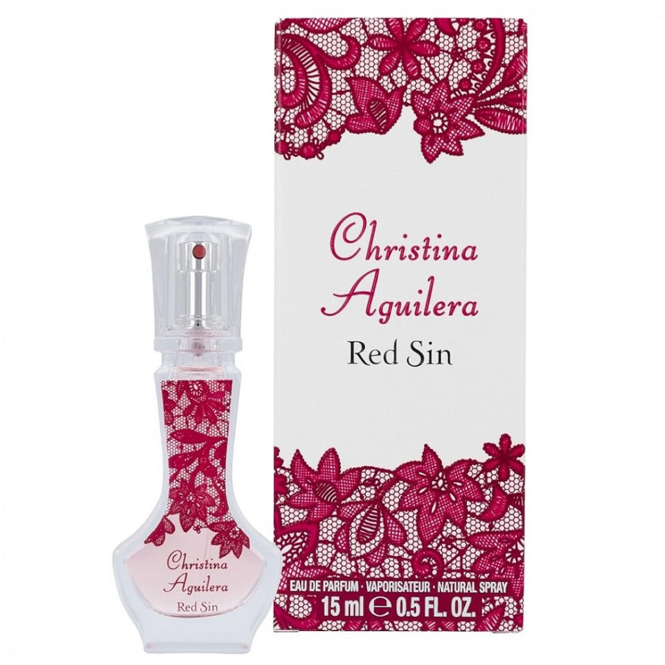 Red Sin Christina Aguilera, Apa de Parfum, Femei (Concentratie: Apa de Parfum, Gramaj: 15 ml)