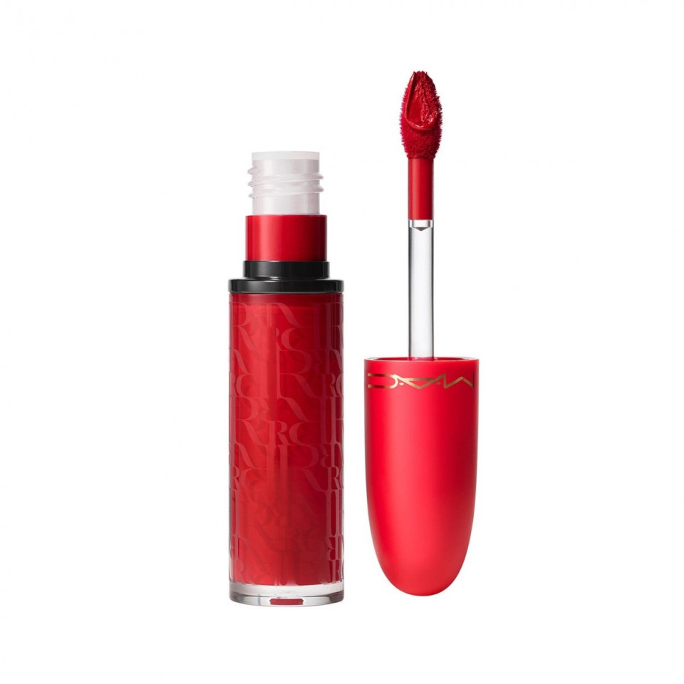 Ruj de buze Mac Aute Cuture Retro Matte Liquid Lipstick, 5 ml (Nuanta Ruj: Paprika)