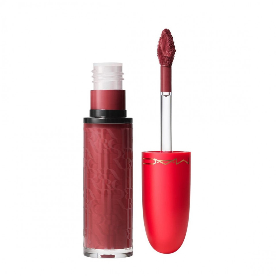 Ruj de buze Mac Aute Cuture Retro Matte Liquid Lipstick, 5 ml (Nuanta Ruj: Spicy Pimienta)