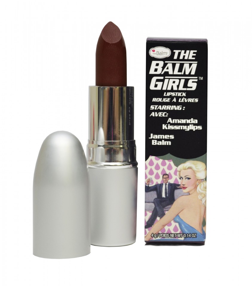 Ruj theBalm Girls (Gramaj: 4 g, Nuanta Ruj: Amanda Kissmylips)