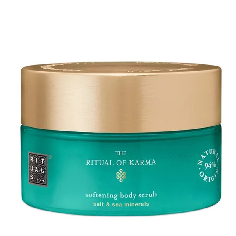 Scrub pentru corp Rituals, Karma Cleanse Your Mind & Body Holy Lotus & Organic White Tea, 250 g