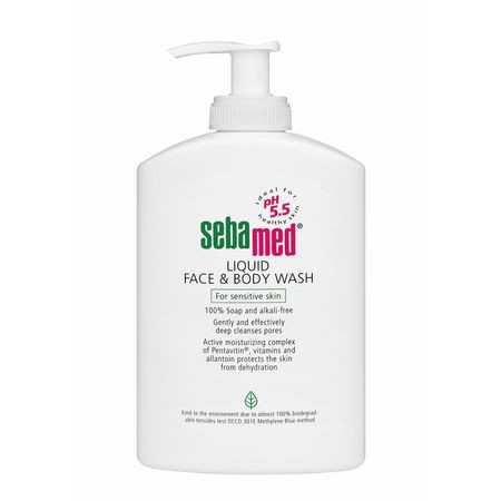 Sebamed lichid dermatologic de curatare pentru fata si corp (Concentratie: Lotiune, Gramaj: 1000 ml)