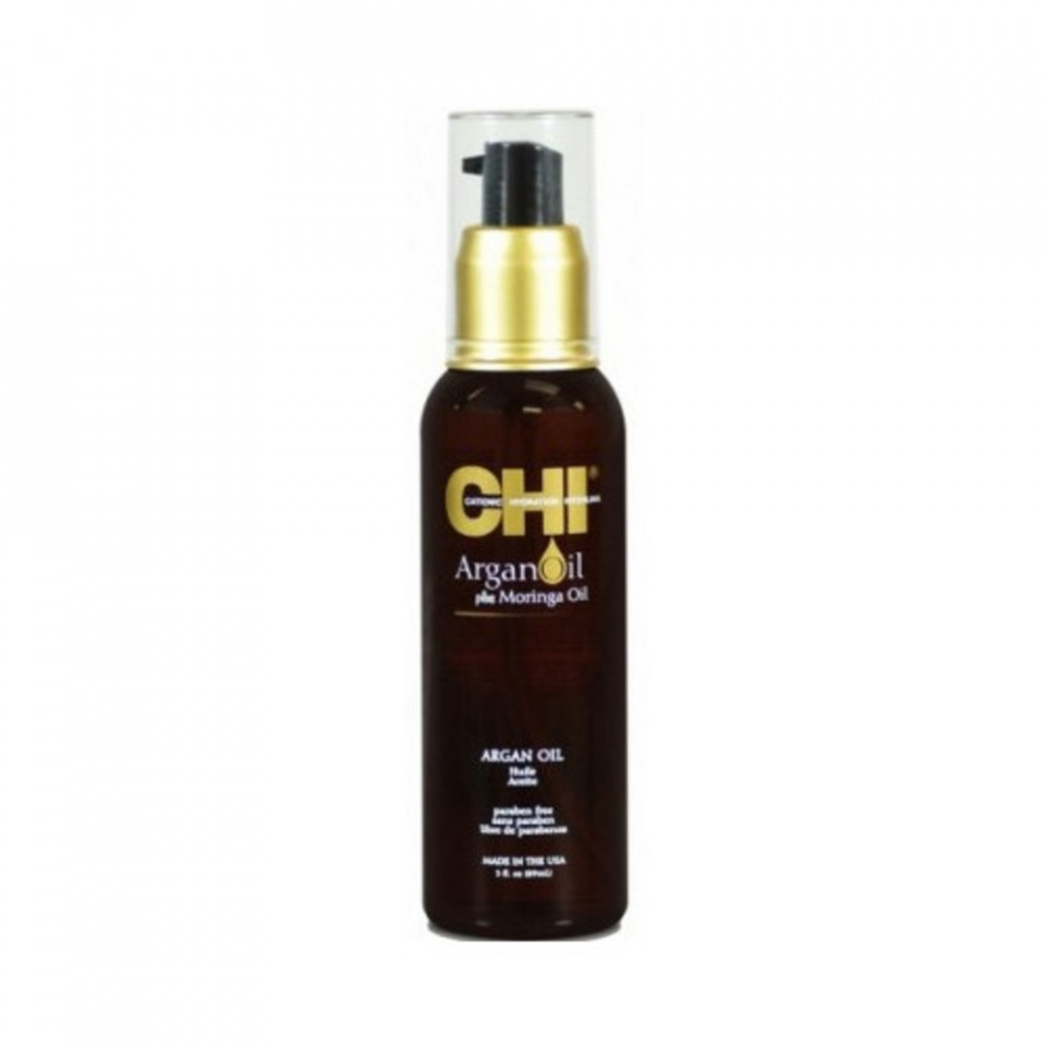 Serum CHI Argan Oil plus Moringa Oil, 89ml (Gramaj: 89 ml, Concentratie: Ulei-ser)