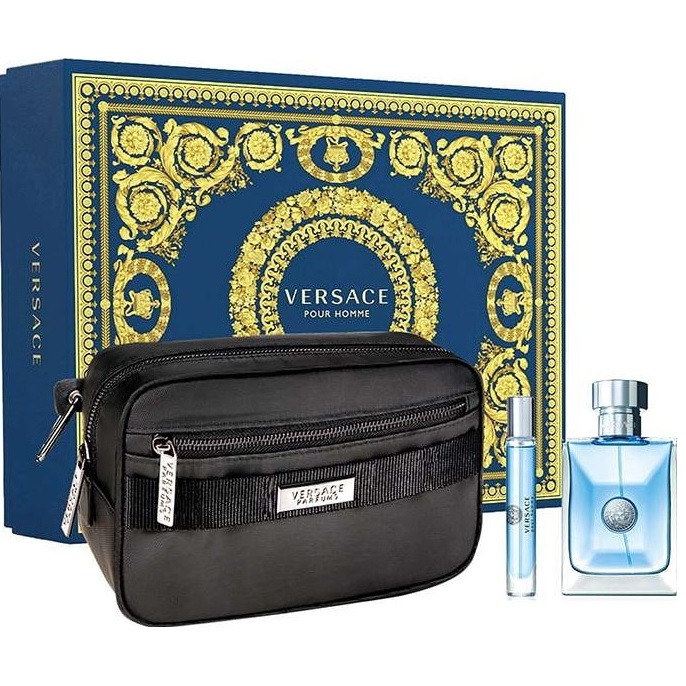 Set cadou Versace pour Homme (Concentratie: Apa de Toaleta, Gramaj: 100 ml + 10 ml)