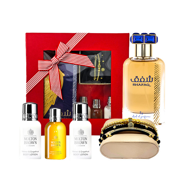 Set Ocean Odyssey, Apa de Parfum Lattafa Bade'e Al Oud Amet, Set 3 bratari din otel inoxidabil, onix